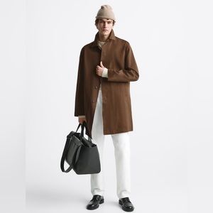 NWT ZARA Technical Trench Coat.